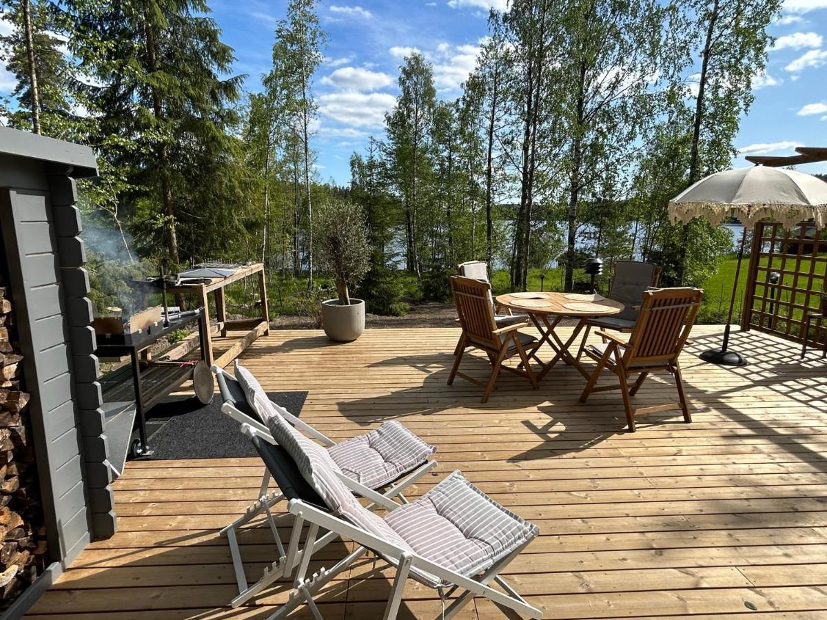 Sauna Cabin In The Heart Of Nuuksio National Park - Moekki Nuuksiossa Espoo Ngoại thất bức ảnh