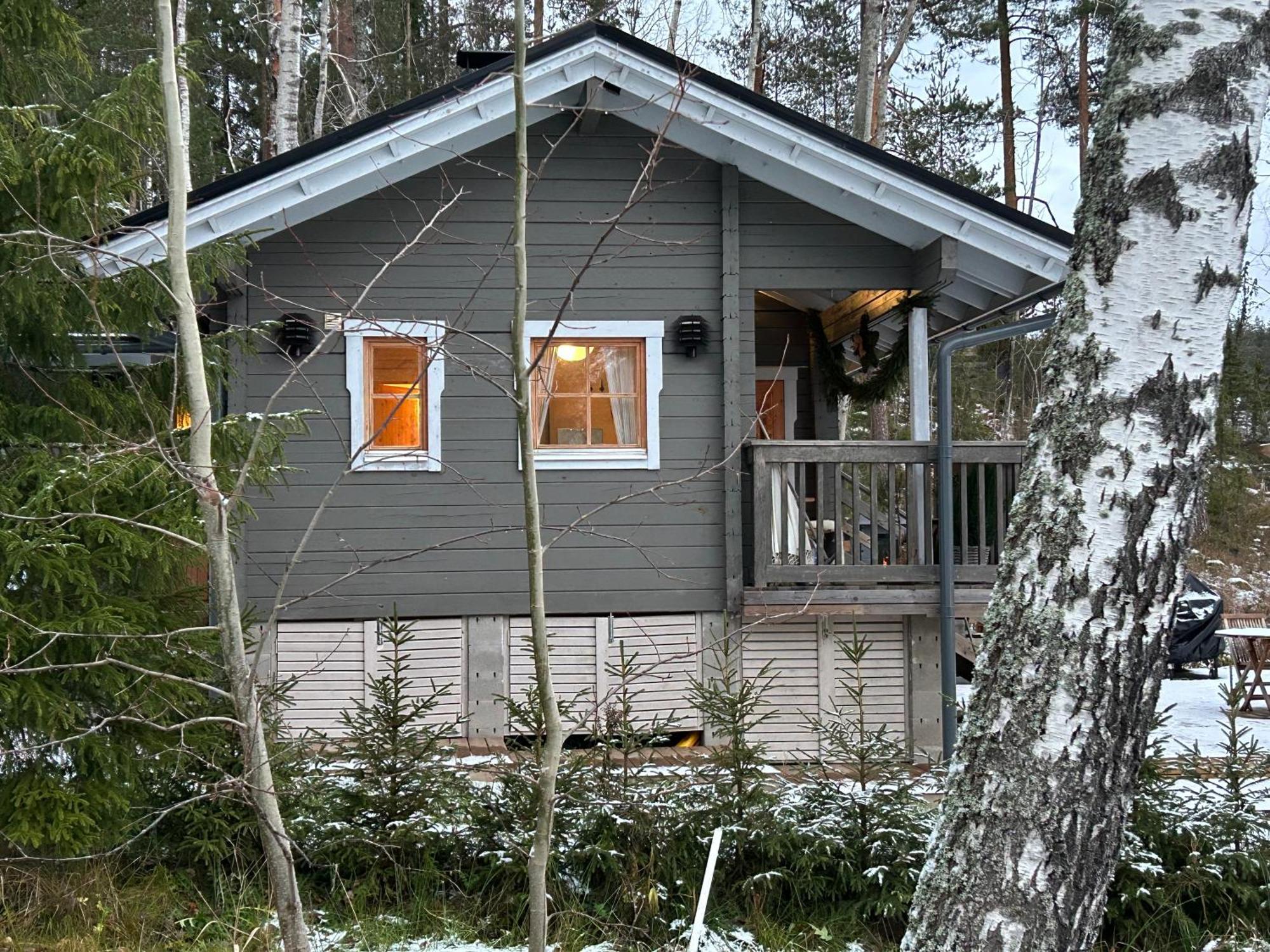 Sauna Cabin In The Heart Of Nuuksio National Park - Moekki Nuuksiossa Espoo Ngoại thất bức ảnh
